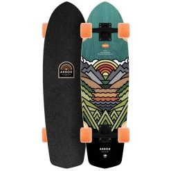 Arbor Pocket Rocket Artist Cruiser Skateboard Complete