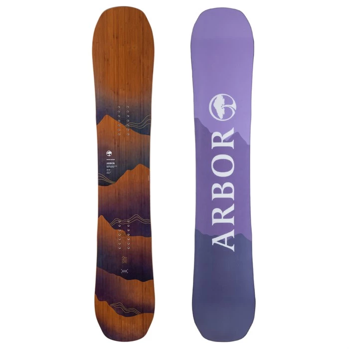 Arbor Swoon Rocker Snowboard - Women's 2022 1 Arbor Swoon Rocker Snowboard - Women's 2022